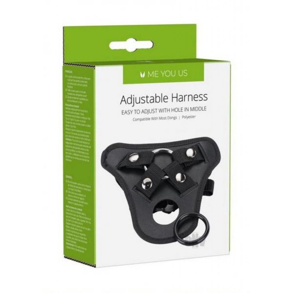 Me You Us Adjustable Harness Black - Harnesses