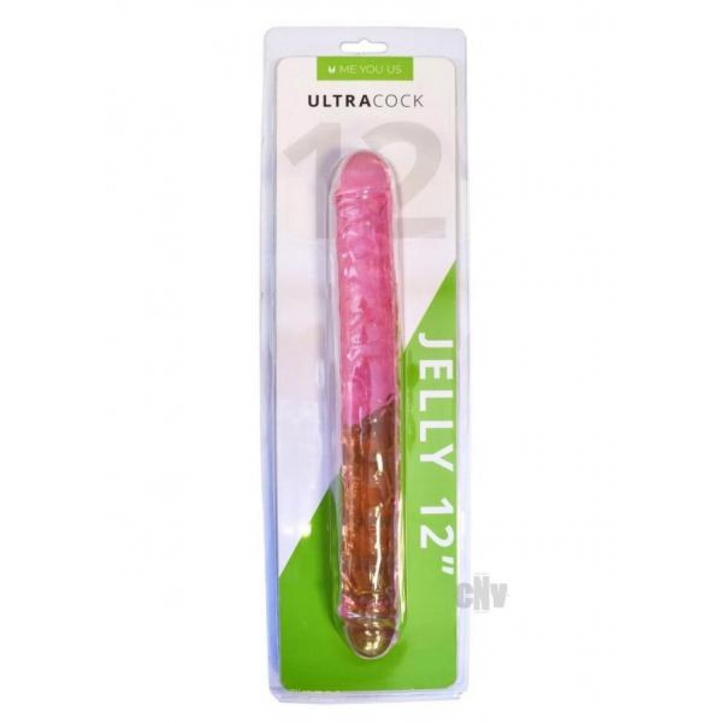 Myu Ultra Cock Double Ender 12 Pink - Realistic Dildos & Dongs