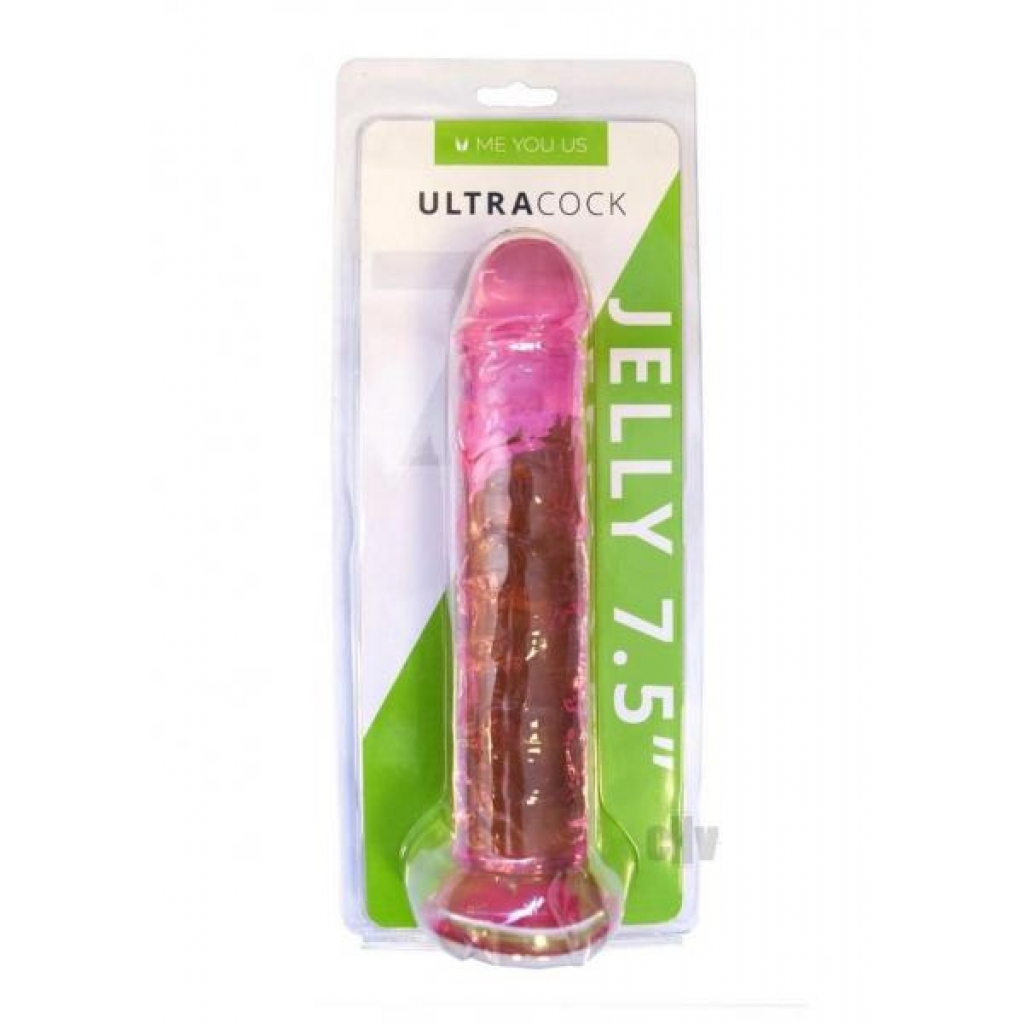 Myu Ultra Cock 7.5 Pink Jelly - Realistic Dildos & Dongs