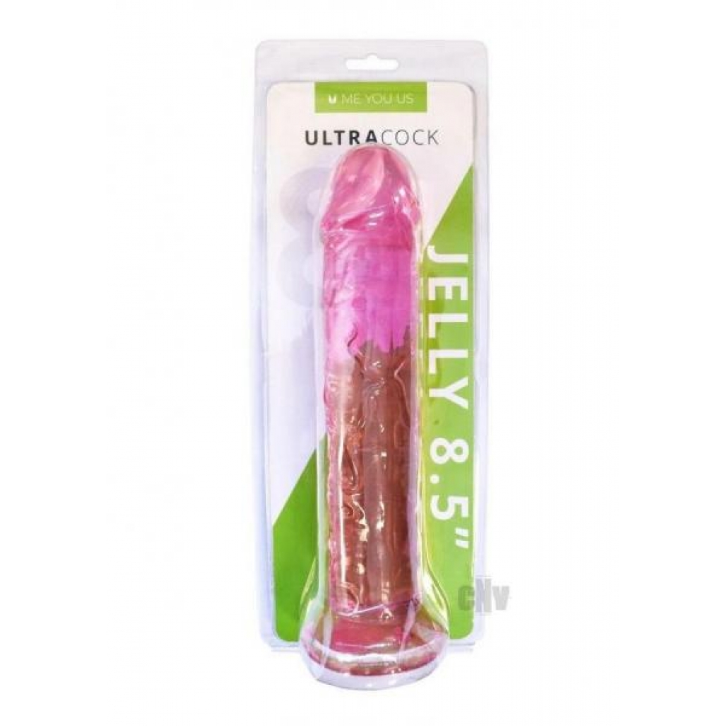 Myu Ultra Cock 8.5 Pink Jelly - Realistic Dildos & Dongs