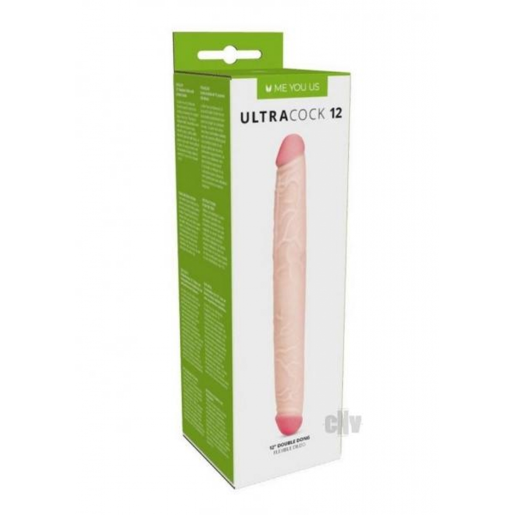 Myu Ultra Cock Double Ender 12 Vanilla - Double Dildos