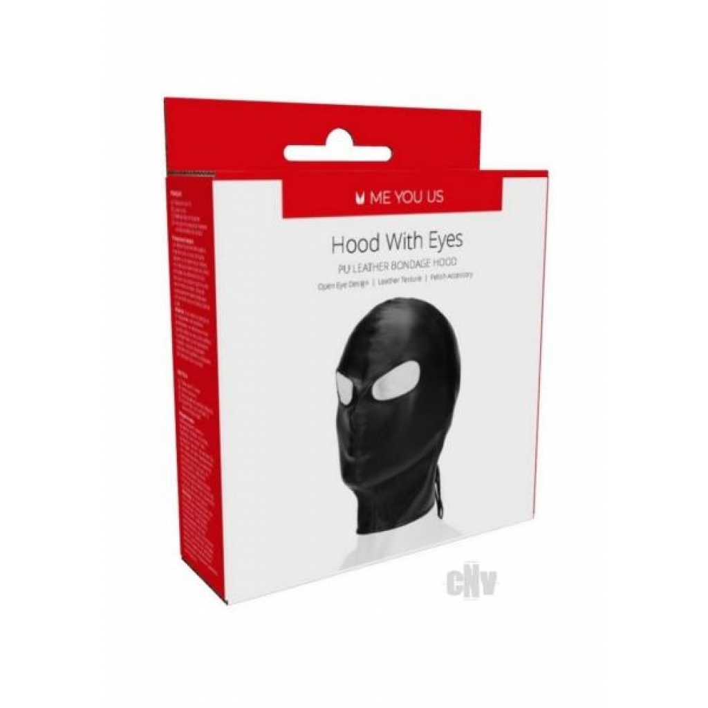 Myu Hood With Eyes Black - Hoods & Goggles