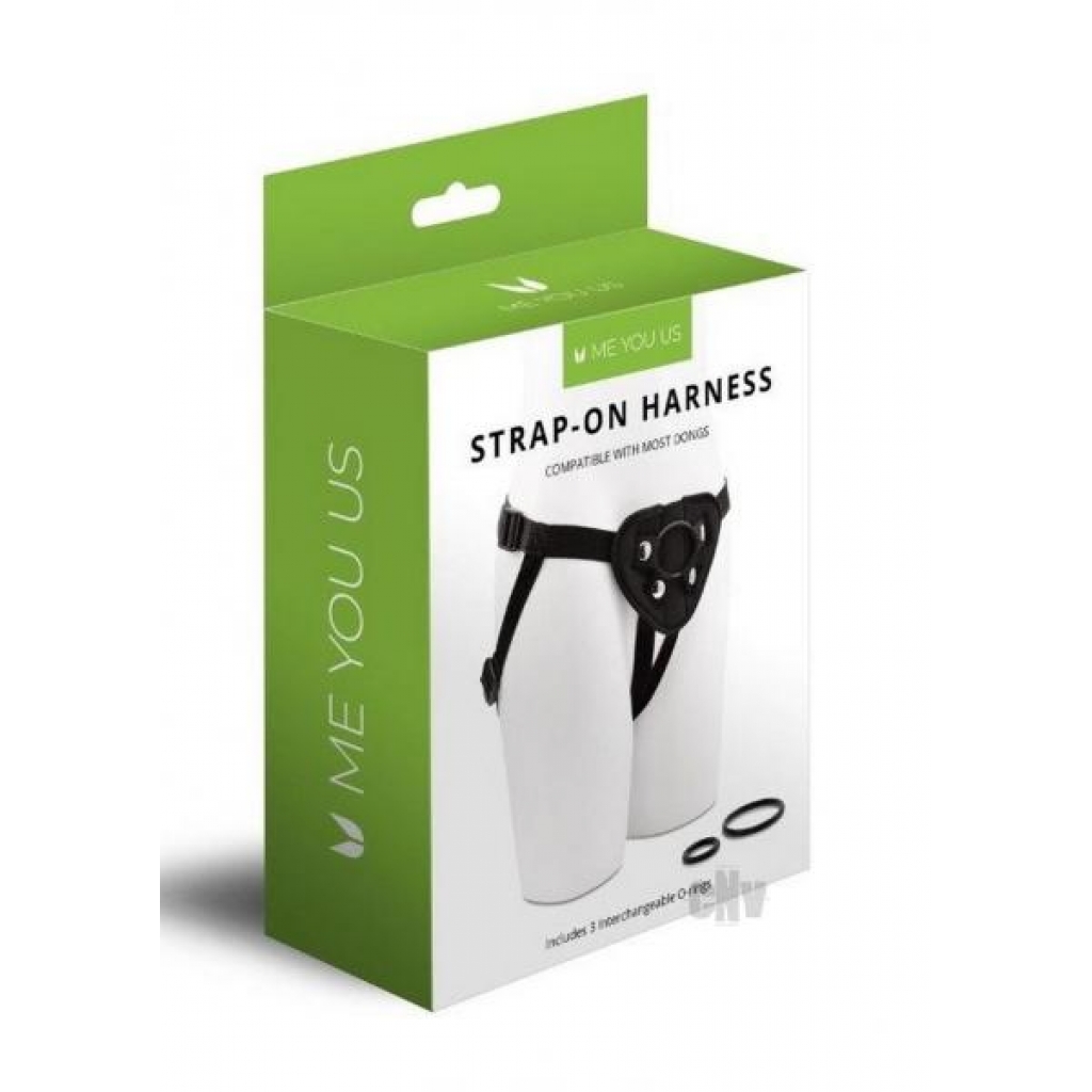 Myu Strap On Harness Blk - Harnesses