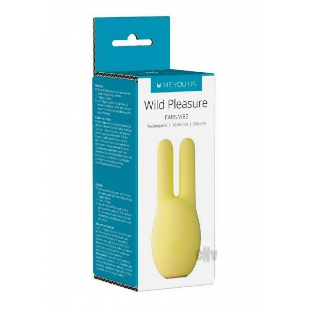 Me You Us Wild Pleasure Ears Yellow - Rabbit Vibrators