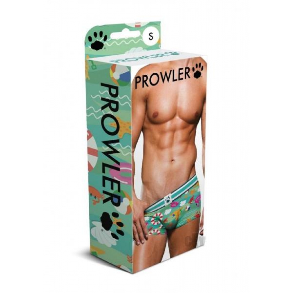 Prowler Beach Trunk Lg Aqua - Mens Underwear