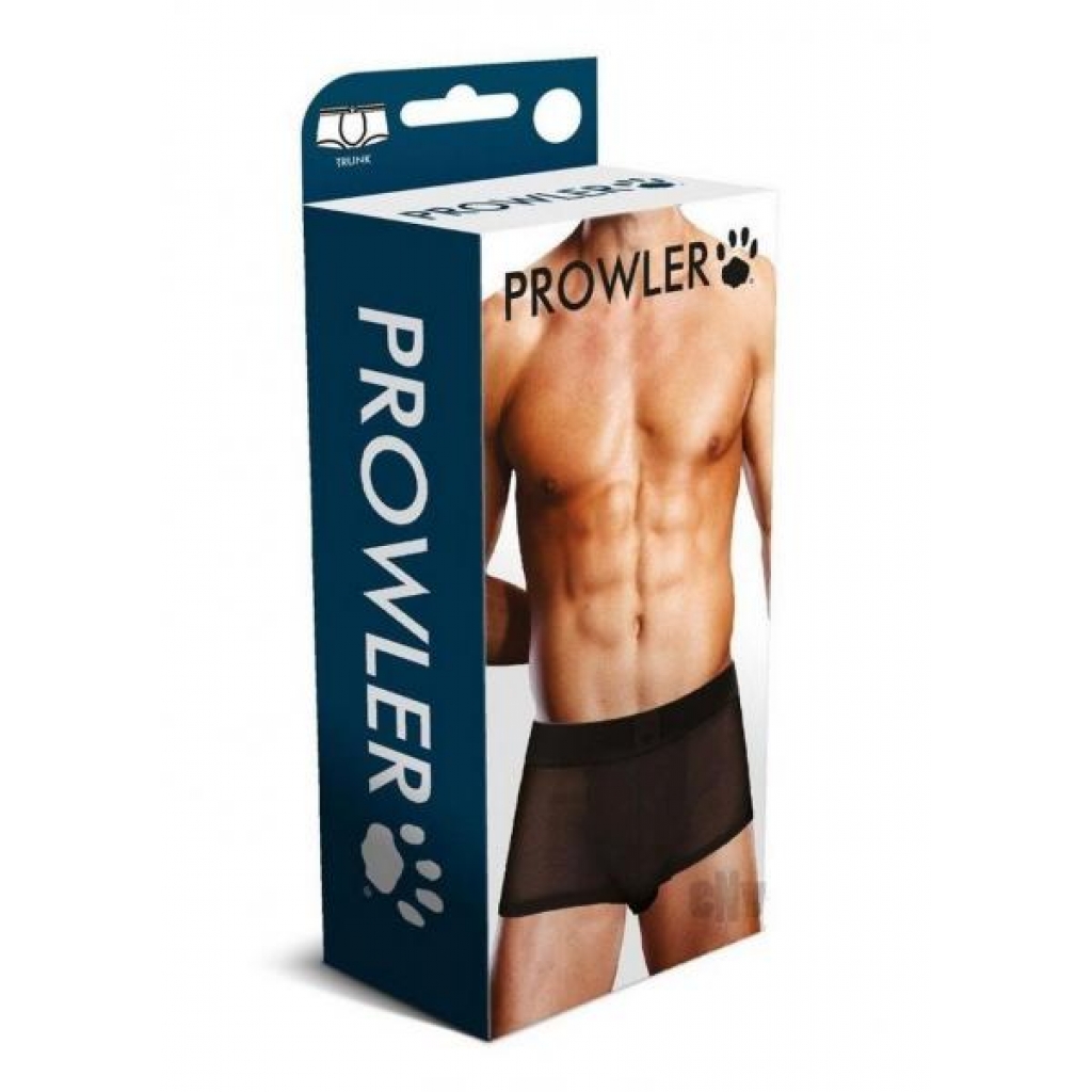 Prowler Black Mesh Trunk Lg - Mens Underwear