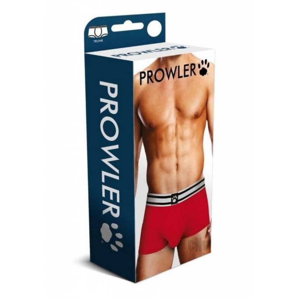 Prowler Red/white Trunk Lg - Mens Underwear