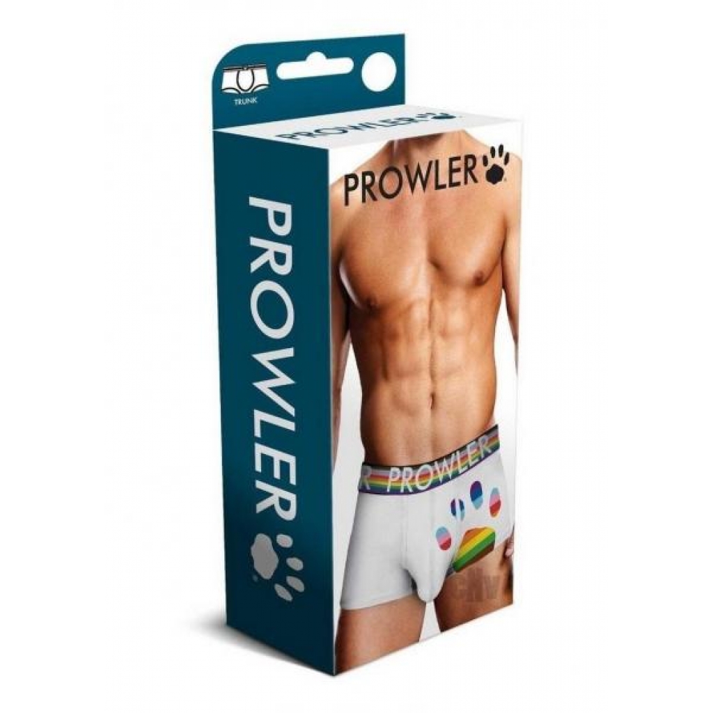 Prowler White Oversized Paw Trunk Lg - Mens Underwear