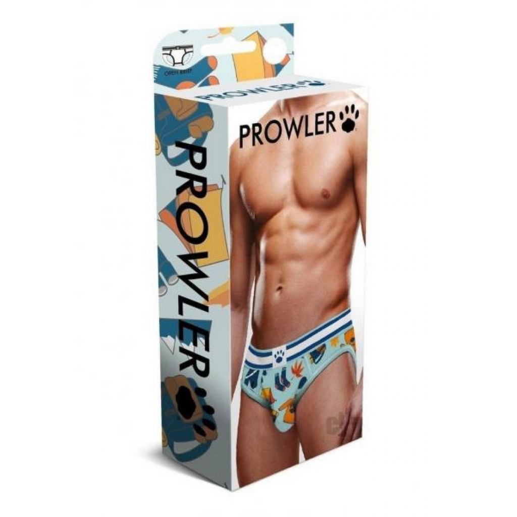 Prowler Autumn Scene Open Brief Lg - Mens Underwear