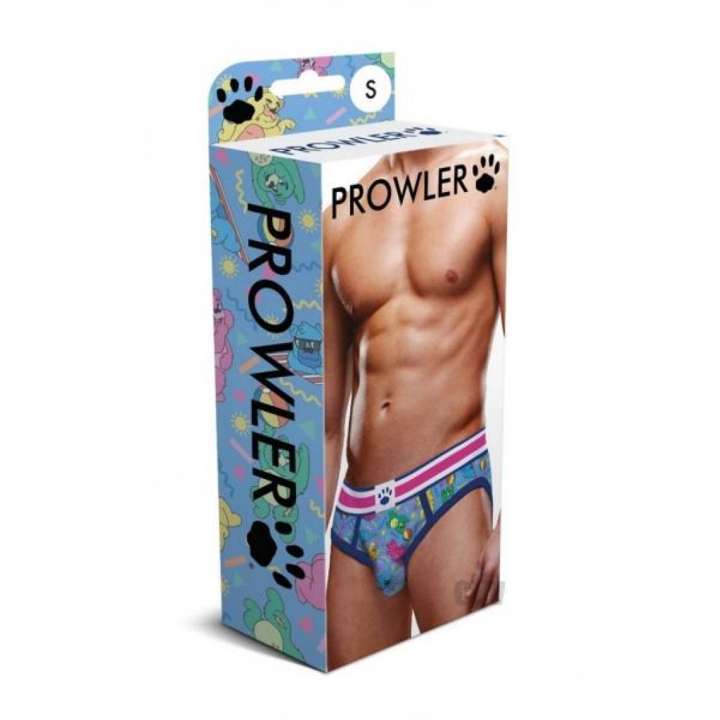 Prowler Beach Bears Open Brief Lg Blue - Mens Underwear