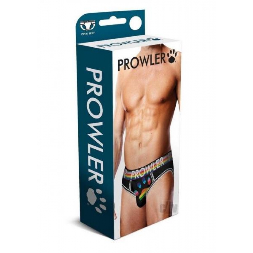 Prowler Black Oversized Paw Open Lg - Mens Underwear