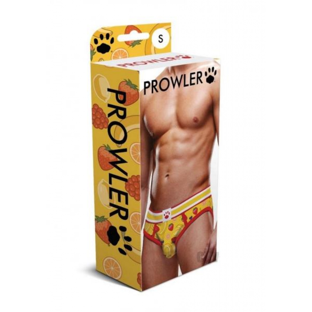 Prowler Fruits Open Brief Lg Yellow - Mens Underwear