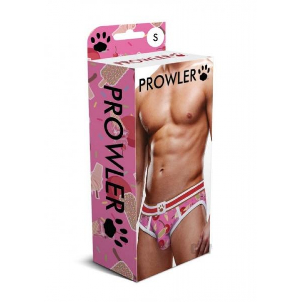 Prowler Ice Cream Open Brief Lg Pink - Mens Underwear