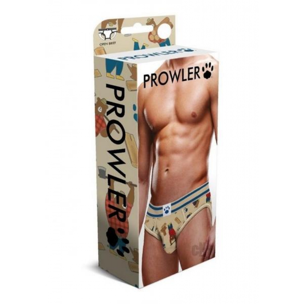 Prowler Lumberbear Open Brief Lg - Mens Underwear