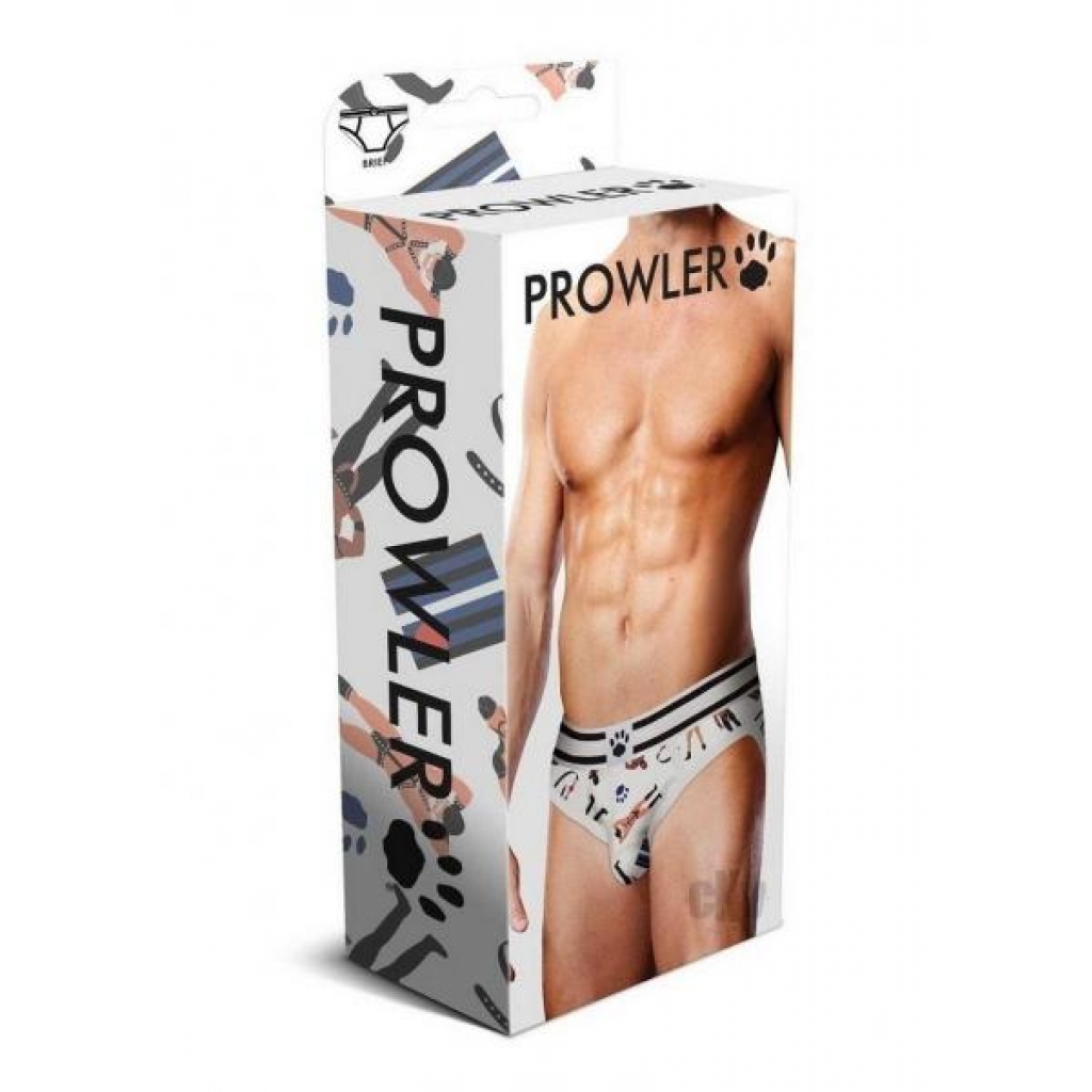 Prowler Leather Pride Brief Lg Ss23 - Mens Underwear