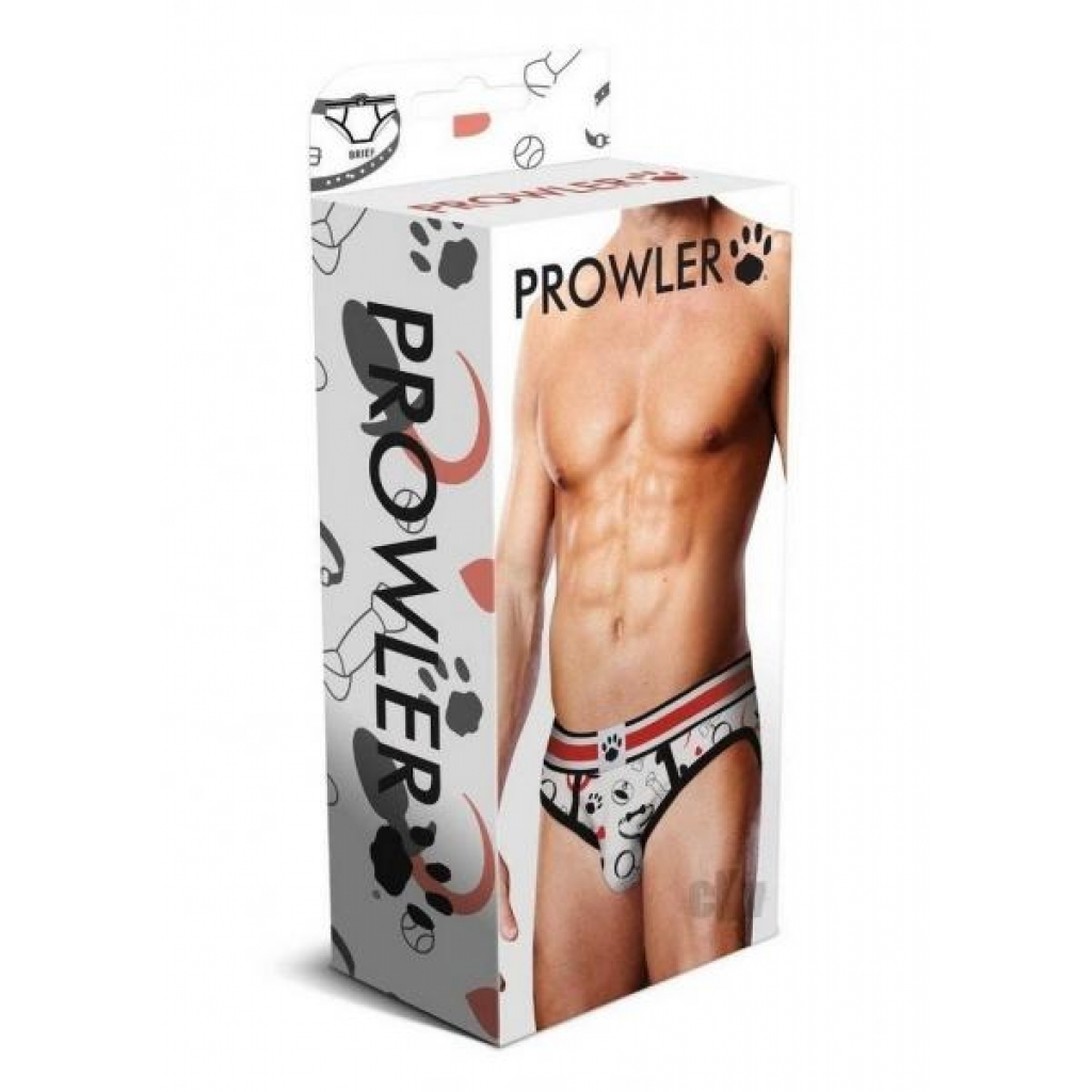 Prowler Puppie Print Brief Lg Ss23 - Mens Underwear