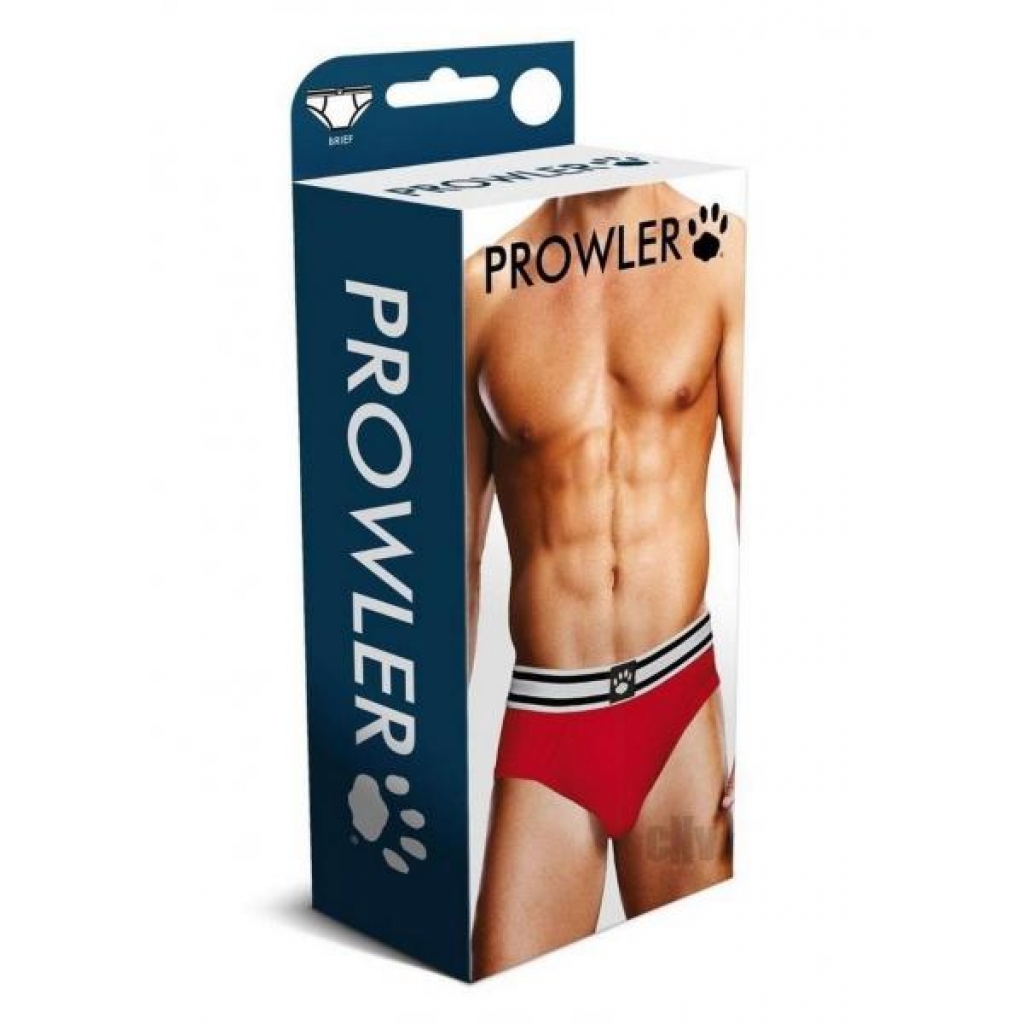 Prowler Red/white Brief Lg - Mens Underwear