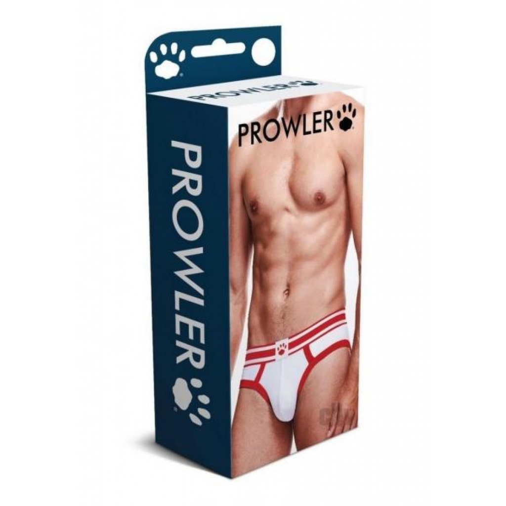 Prowler White/red Brief Lg - Mens Underwear