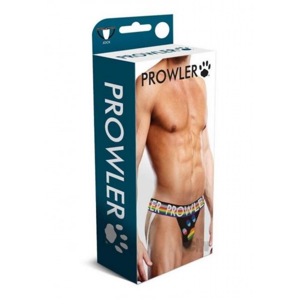 Prowler Black Oversized Paw Jock Lg - Mens Underwear