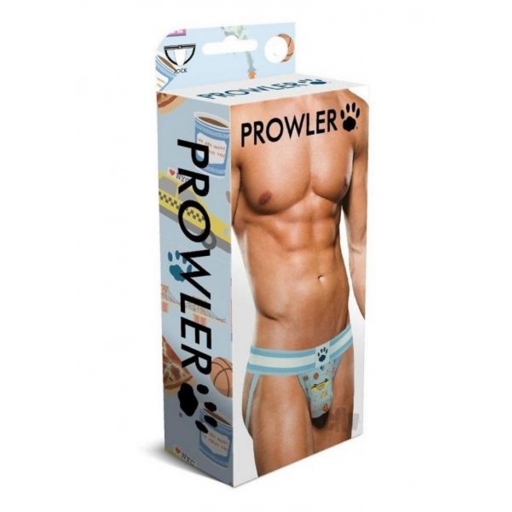 Prowler Nyc Jock Lg Blu/wht - Mens Underwear