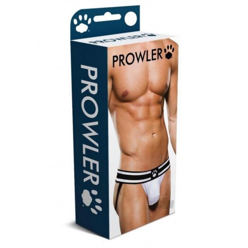 Prowler White/black Jock Md - Mens Underwear