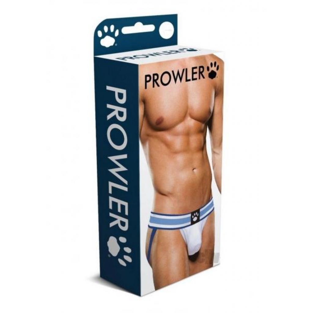 Prowler White/blue Jock Sm - Mens Underwear