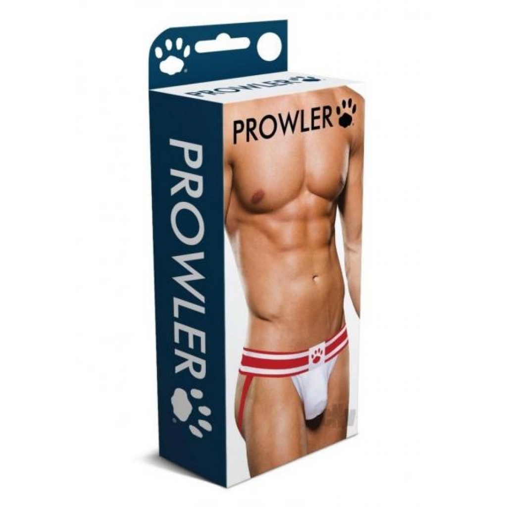 Prowler White/red Jock Lg - Mens Underwear