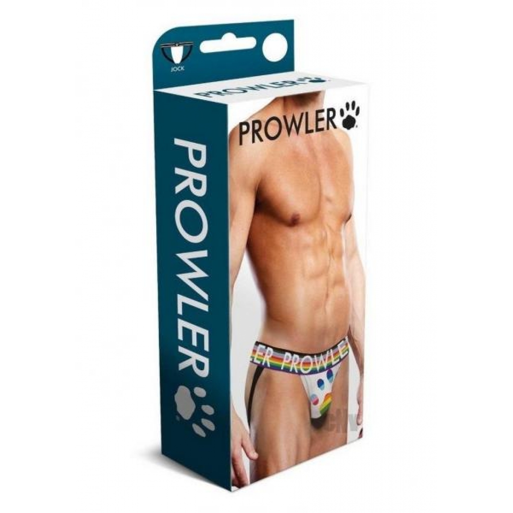 Prowler White Oversized Paw Jock Lg - Mens Underwear