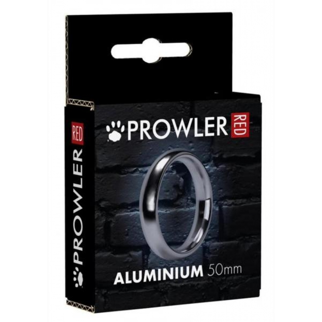 Prowler Red 50mm Ring Silver - Luxury Penis Rings