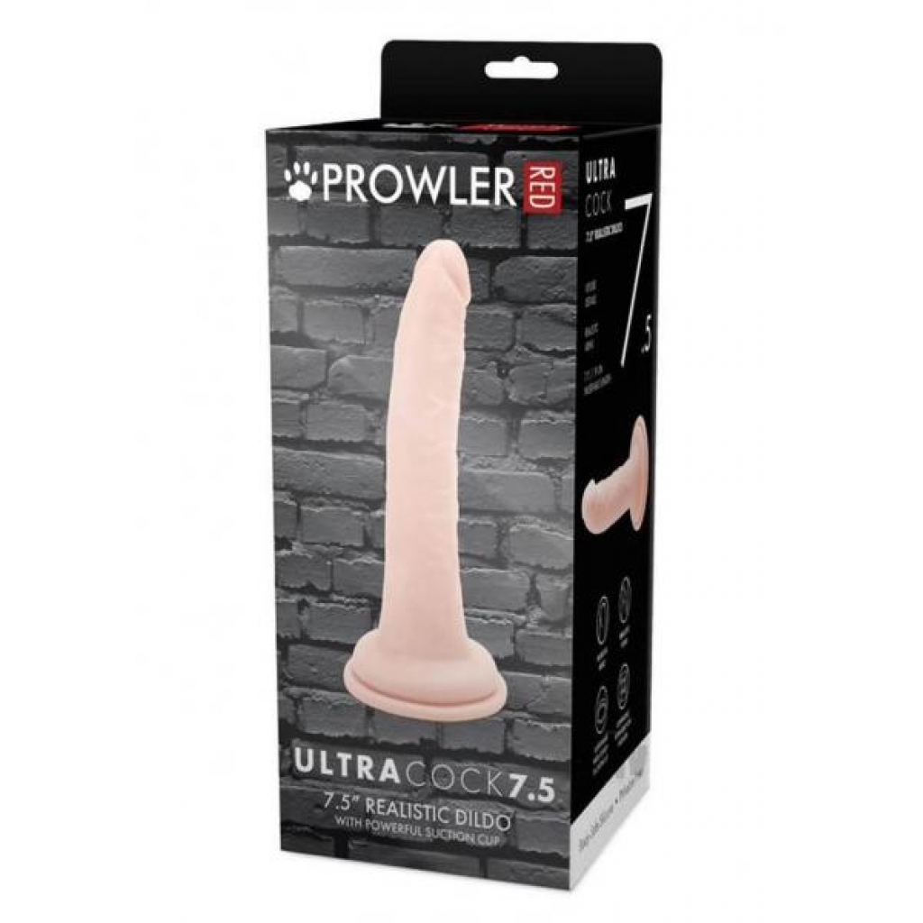 Prowler Red Ultra Cock 7.5 Vanilla - Realistic Dildos & Dongs