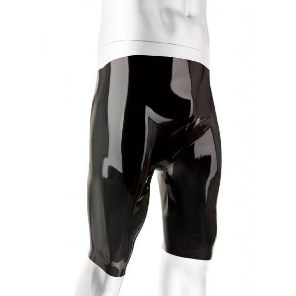 Prowler Red Latex Shorts Md Black - Fetish Clothing