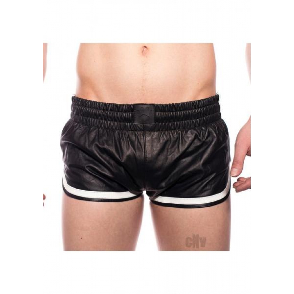 Prowler Red Leather Sport Shorts - XXXL