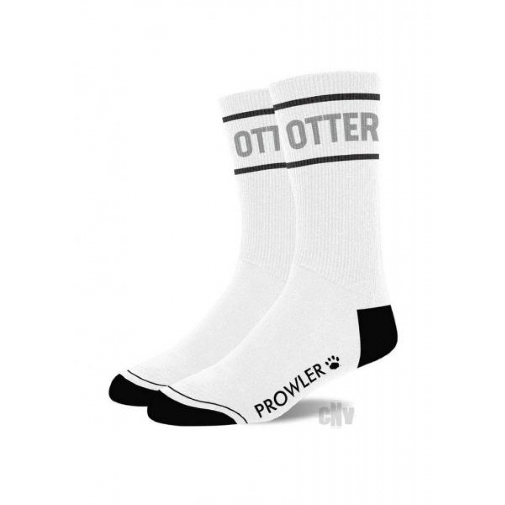 Prowler Red Otter Socks - White/Grey