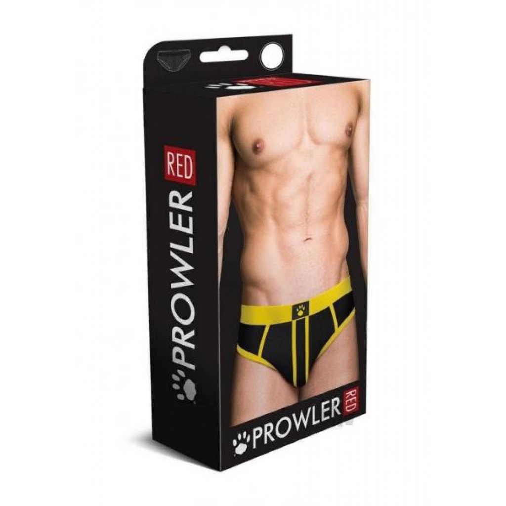 Prowler Red Ass Less Brief Yelw Lg - Mens Underwear