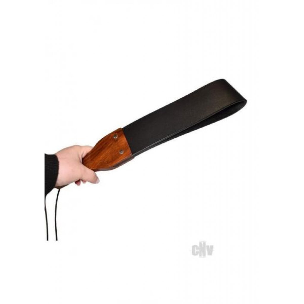 Prowler Red Leather Wood Flapper Blk - Paddles