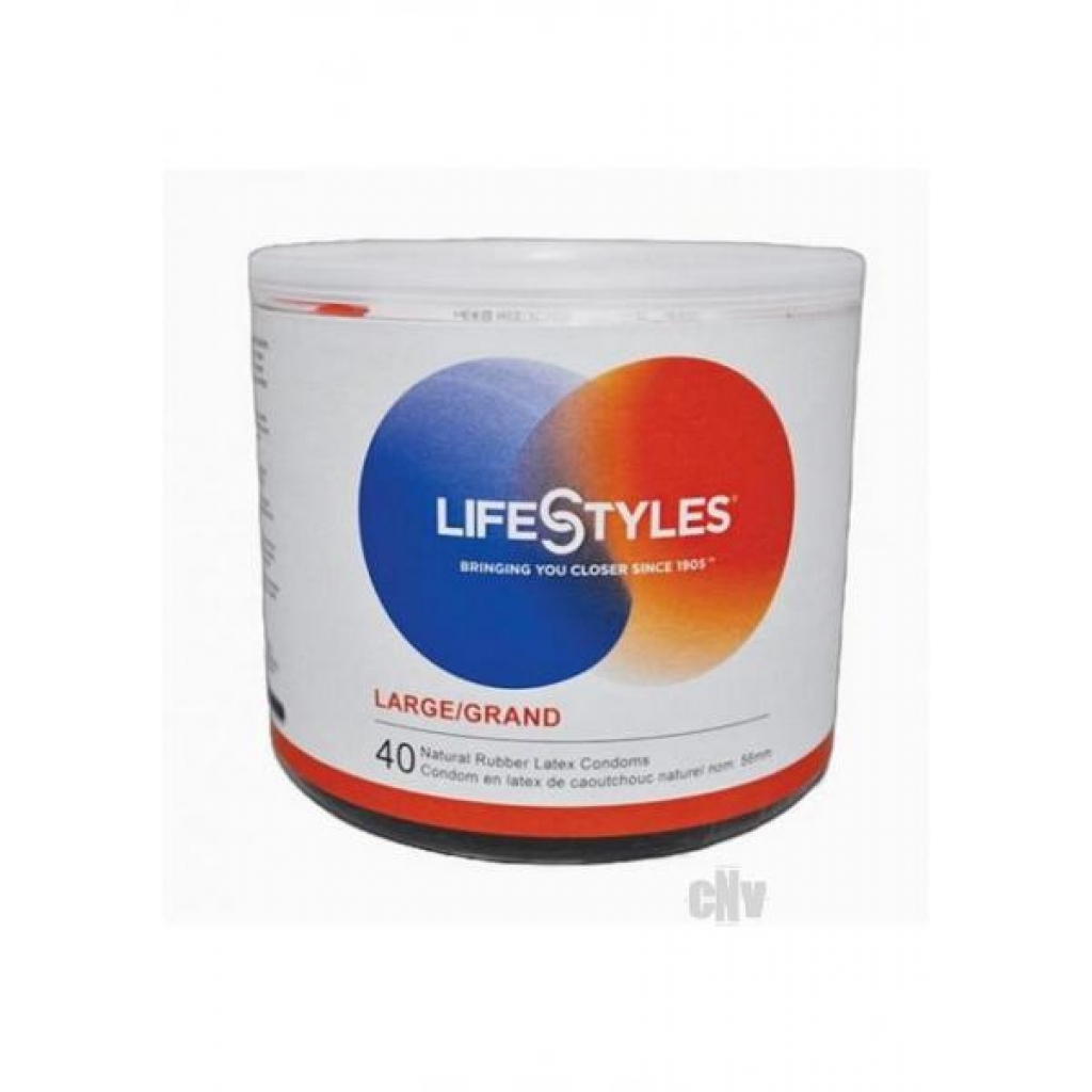 Lifestyles Large 40/bowl - Condoms