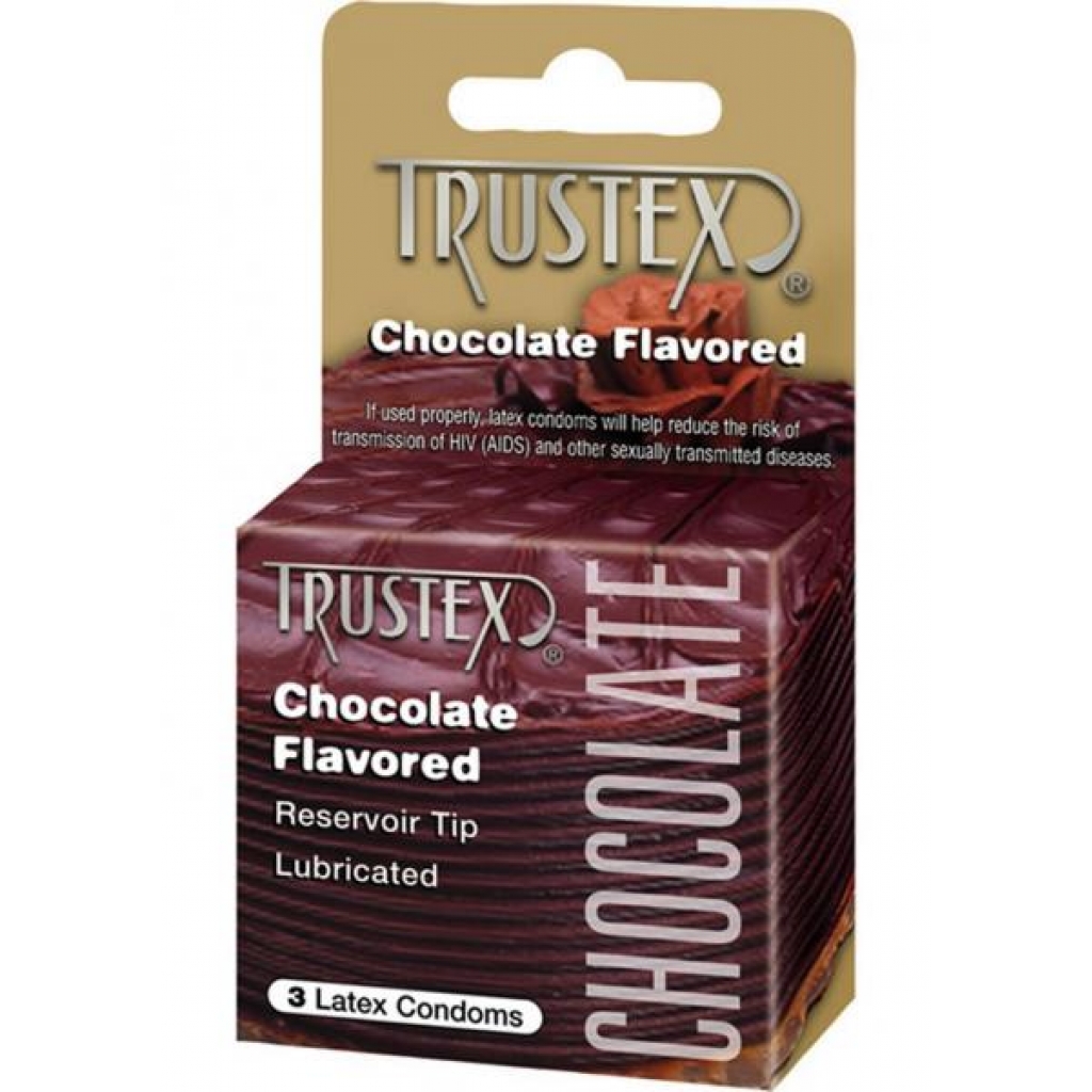 Trustex Condom Chocolate Flavored Lurbricated - Condoms