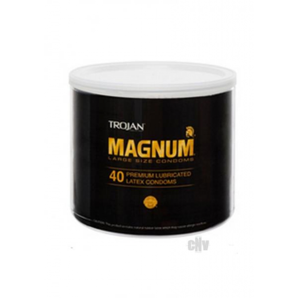 Trojan Magnum 40/bowl - Condoms