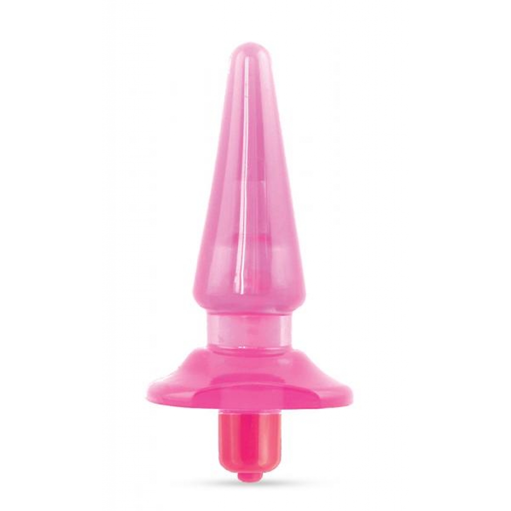 B Yours Basic Vibra Plug Pink - Anal Plugs