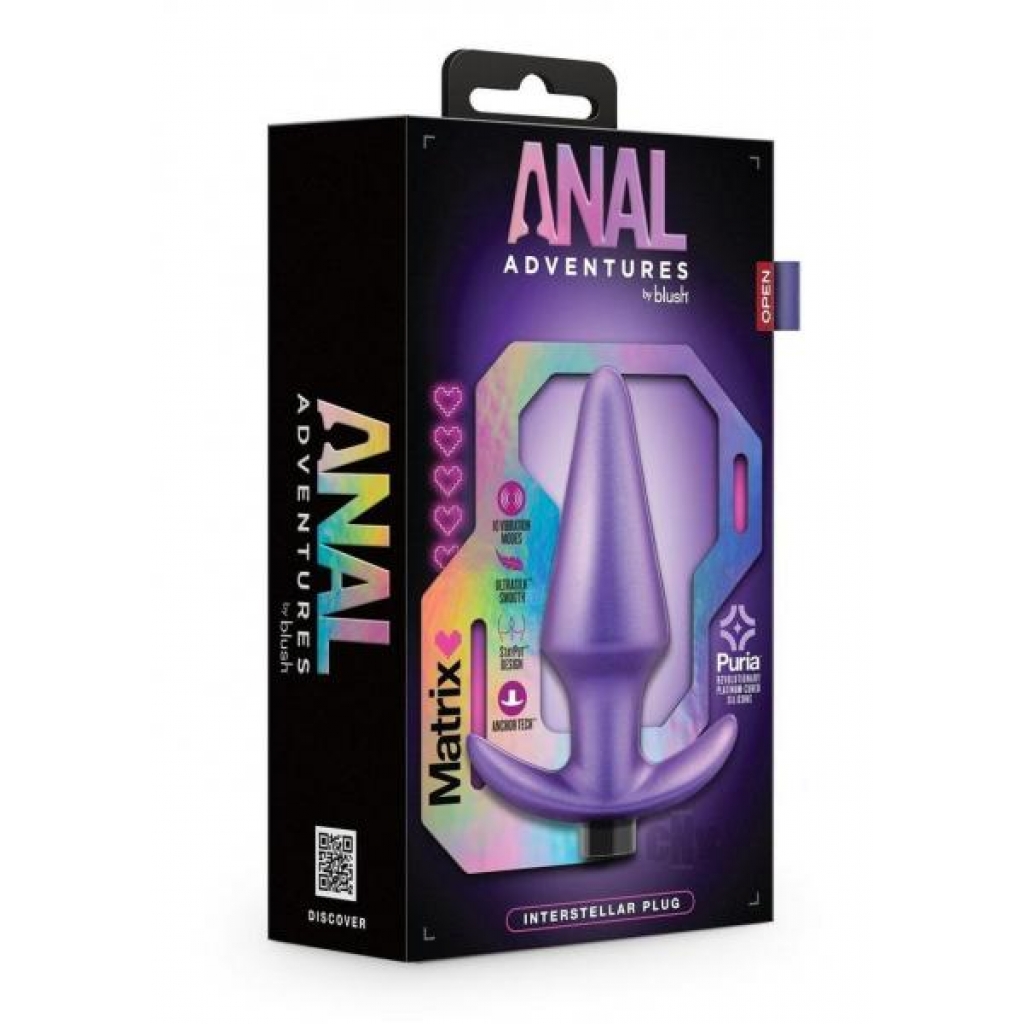 Aam Interstellar Plug Astro Violet - Anal Plugs