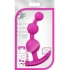 Luxe Be Me 3 Fuchsia Anal Beads - Anal Beads