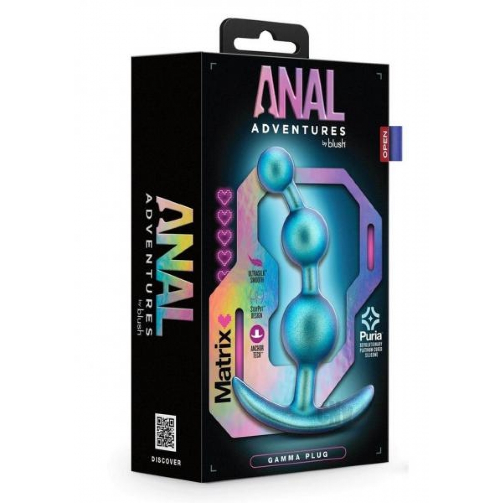 Aam Gamma Plug Neptune Teal - Anal Plugs