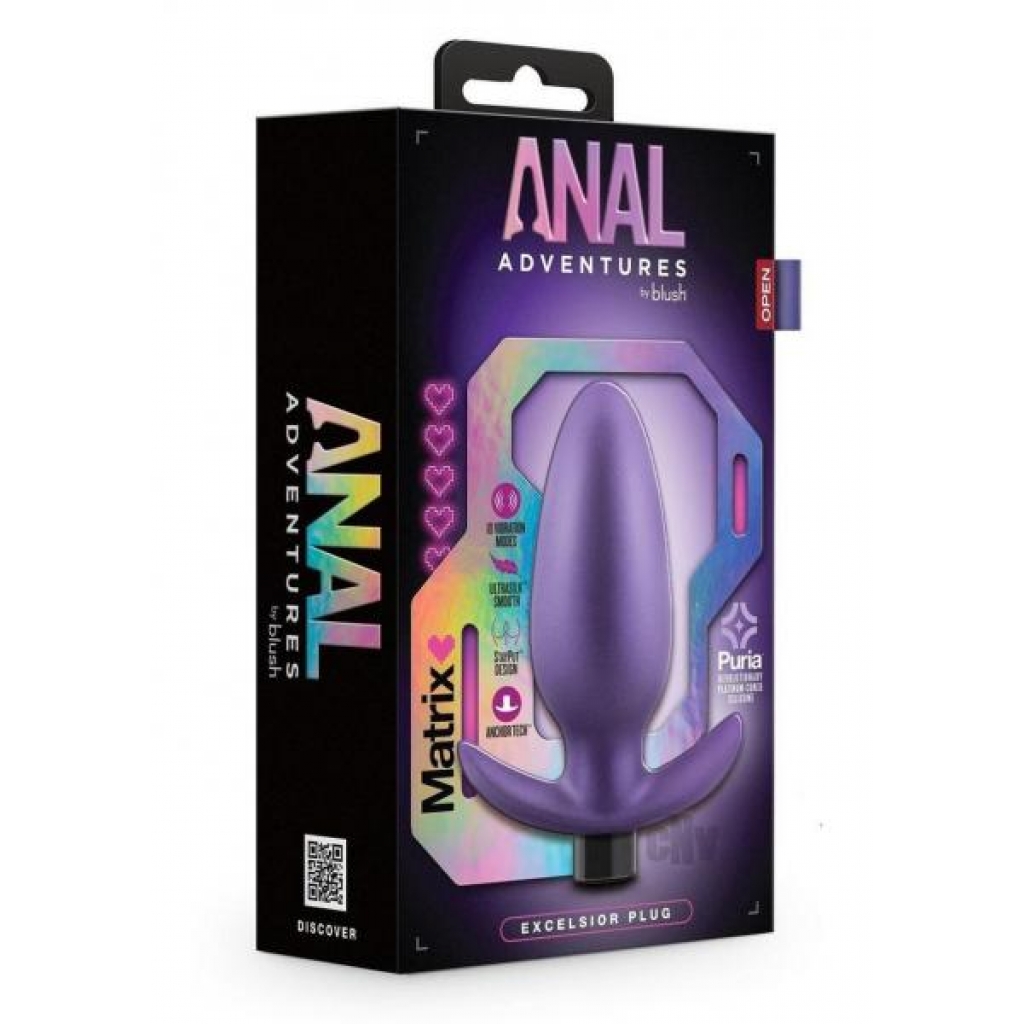 Aam Exceisor Plug Astro Violet - Anal Plugs