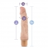 Cock Vibe #6 Vibrating 9 inches Dong Beige - Realistic Dildos & Dongs