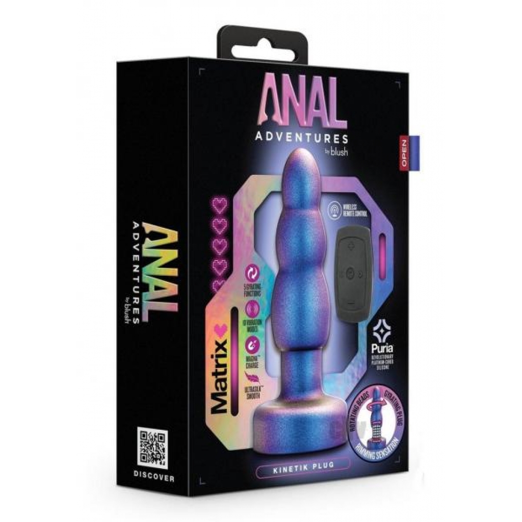 Aam Kinetic Plug Space Age Blue - Anal Plugs