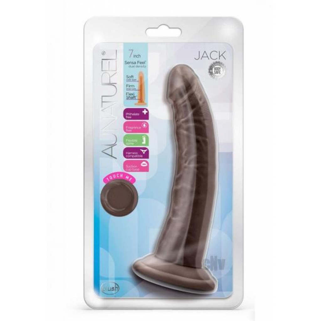 Au Naturel Jack 7 Chocolate - Realistic Dildos & Dongs