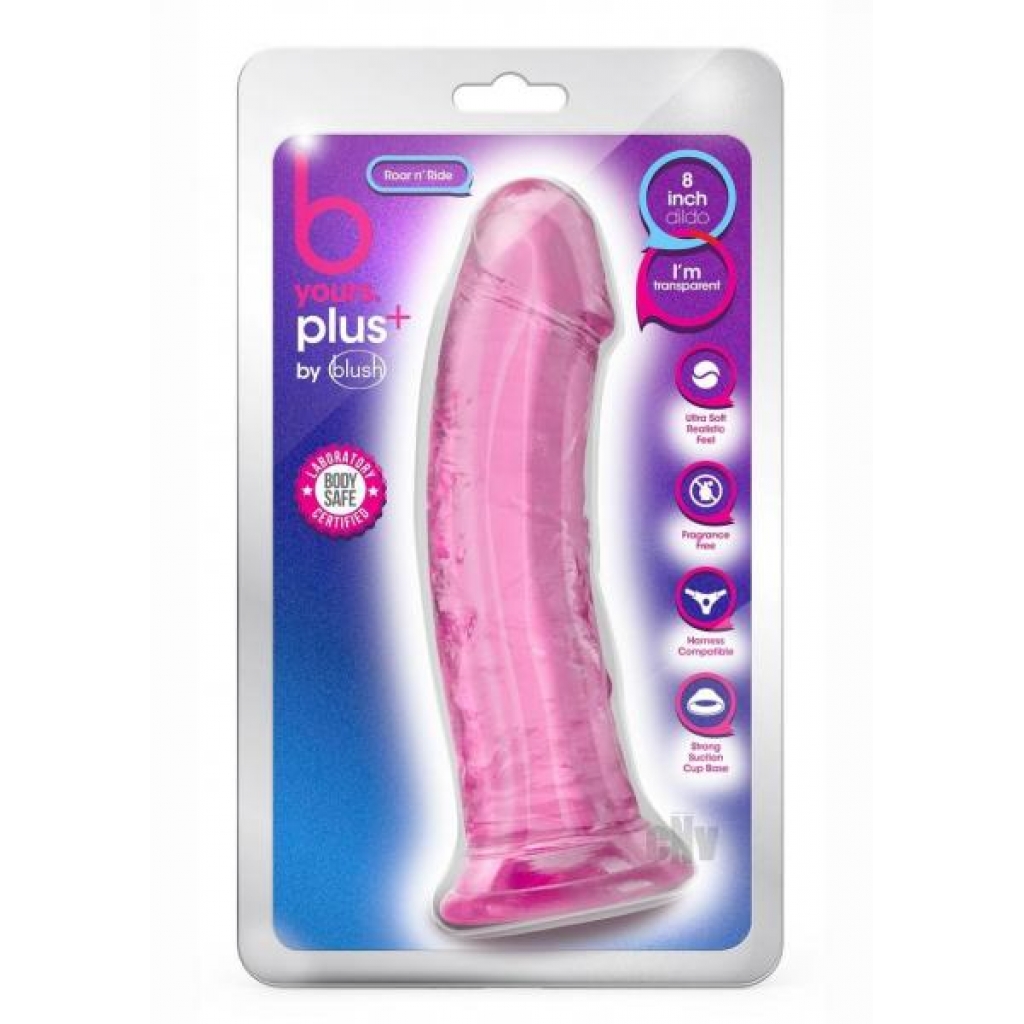 B Yours Plus Roar N Ride Pink - Realistic Dildos & Dongs