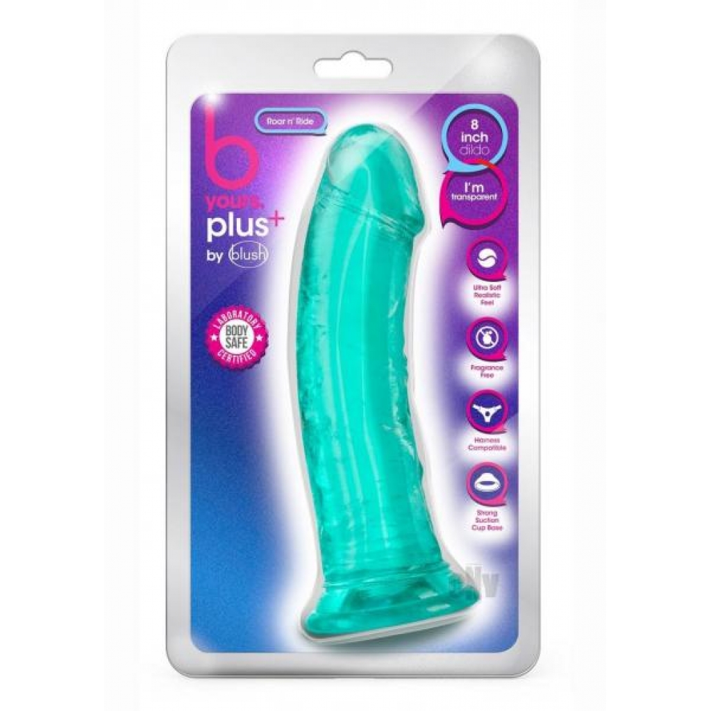 B Yours Plus Roar N Ride Teal - Realistic Dildos & Dongs