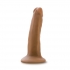 Dr Skin 5.5 inches Cock with Suction Cup Mocha Tan - Realistic Dildos & Dongs