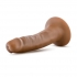 Dr Skin 5.5 inches Cock with Suction Cup Mocha Tan - Realistic Dildos & Dongs